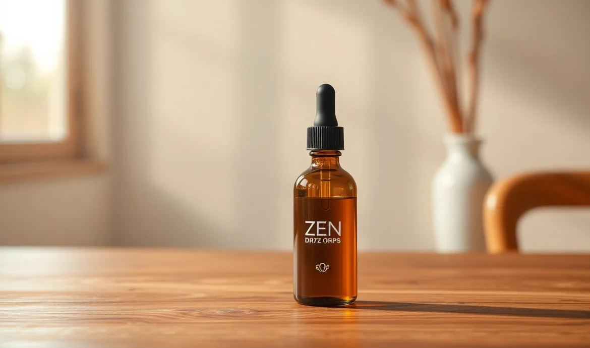 Buy zen drops for natural relaxation and stress relief with LUV's soothing tincture.