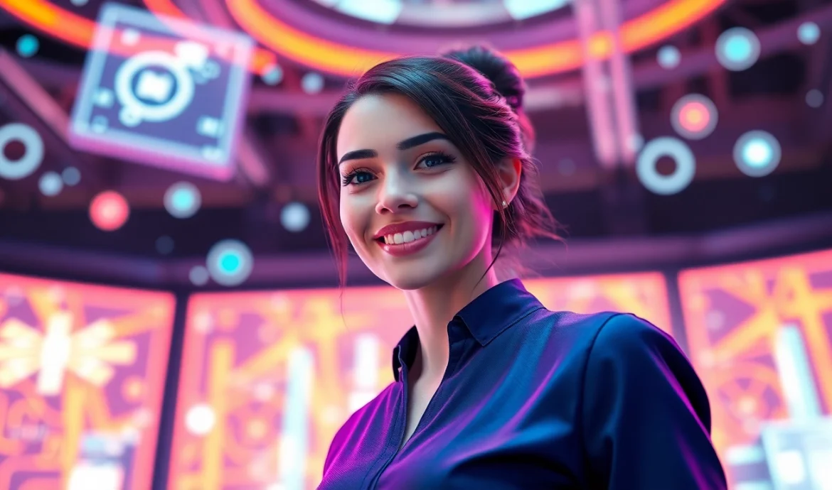 Interact with a captivating female character in the world of crush onai virtual chat.