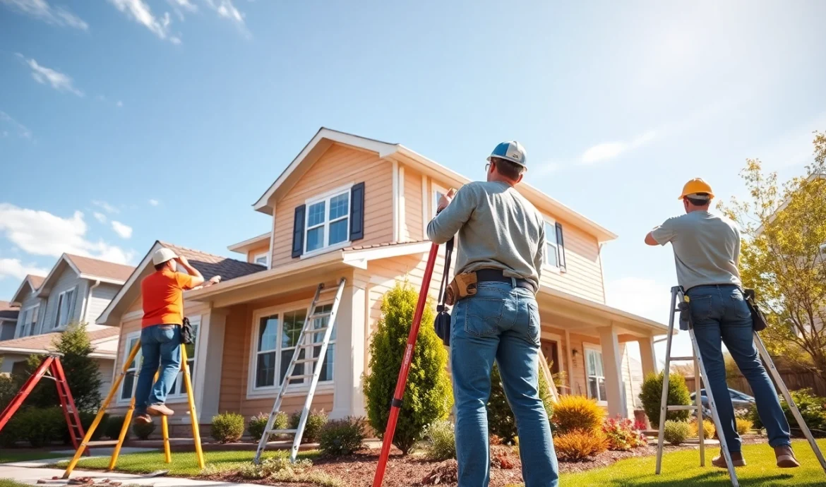 Transforming homes with expert exterior project services through skilled contractors and vibrant renovations.
