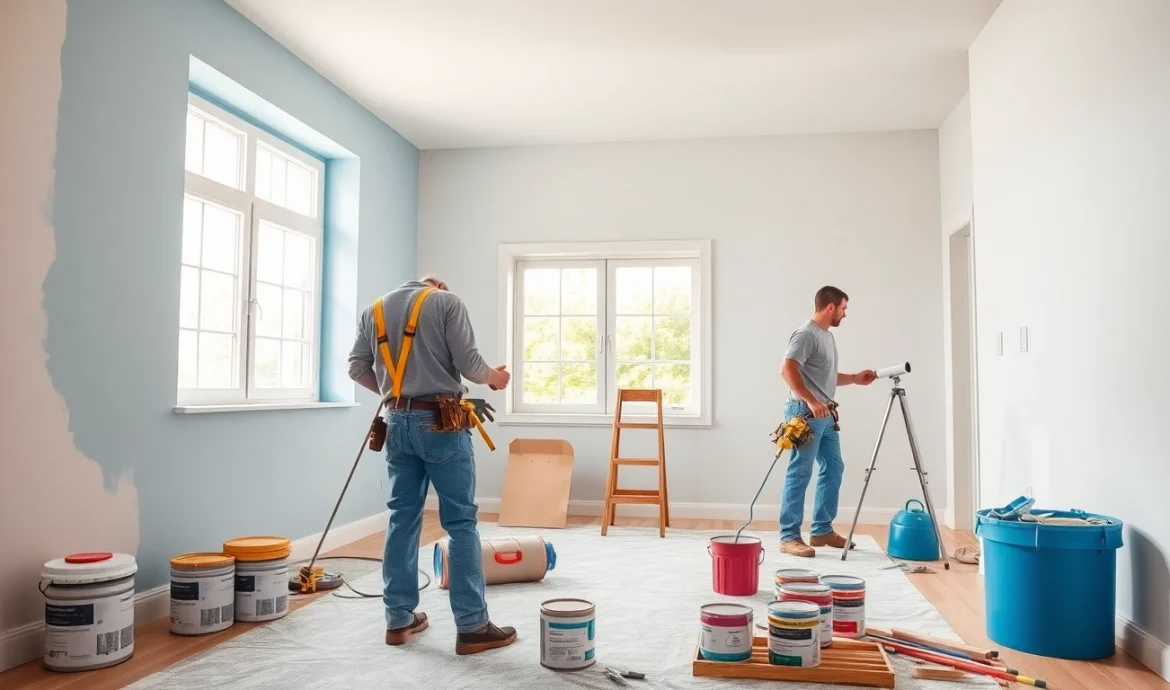 Find experienced drywall painting contractors near me transforming living spaces with professional finishes.
