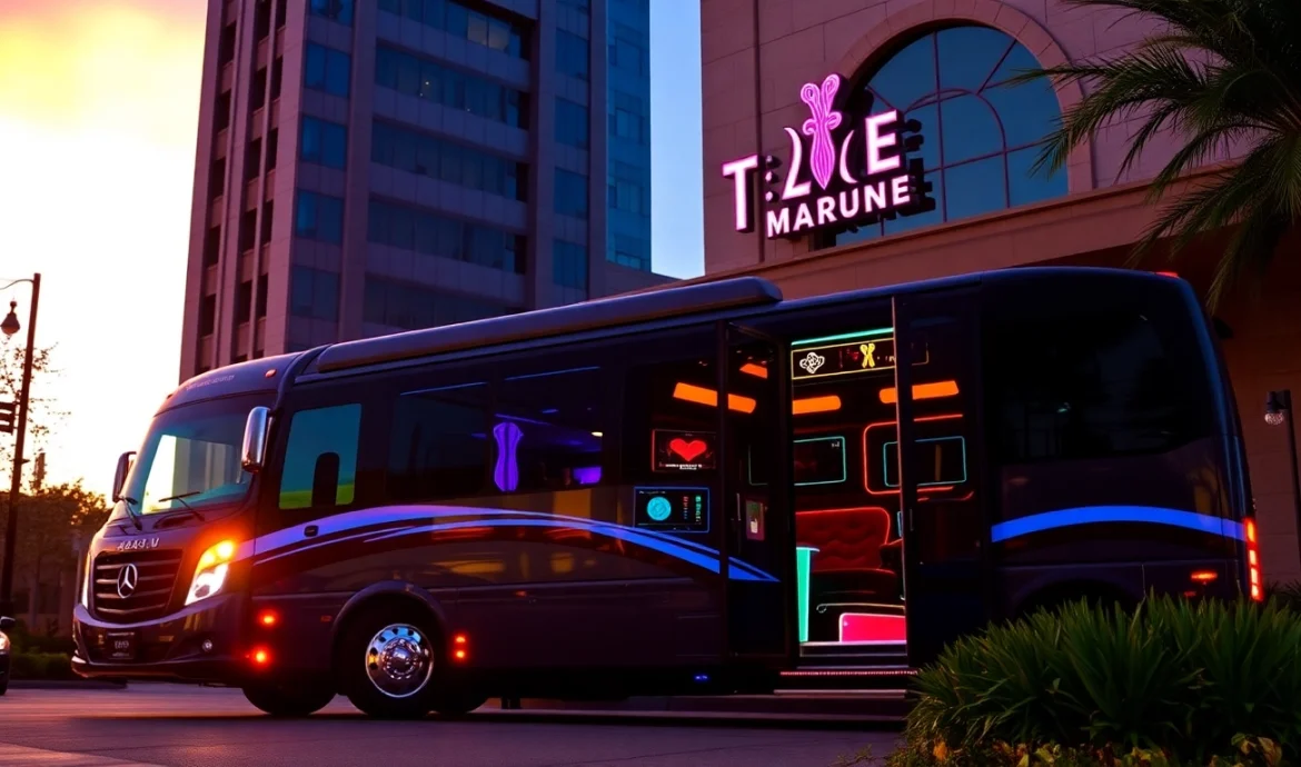 Experience our Atlanta party bus with plush interiors and state-of-the-art entertainment for unforgettable gatherings.