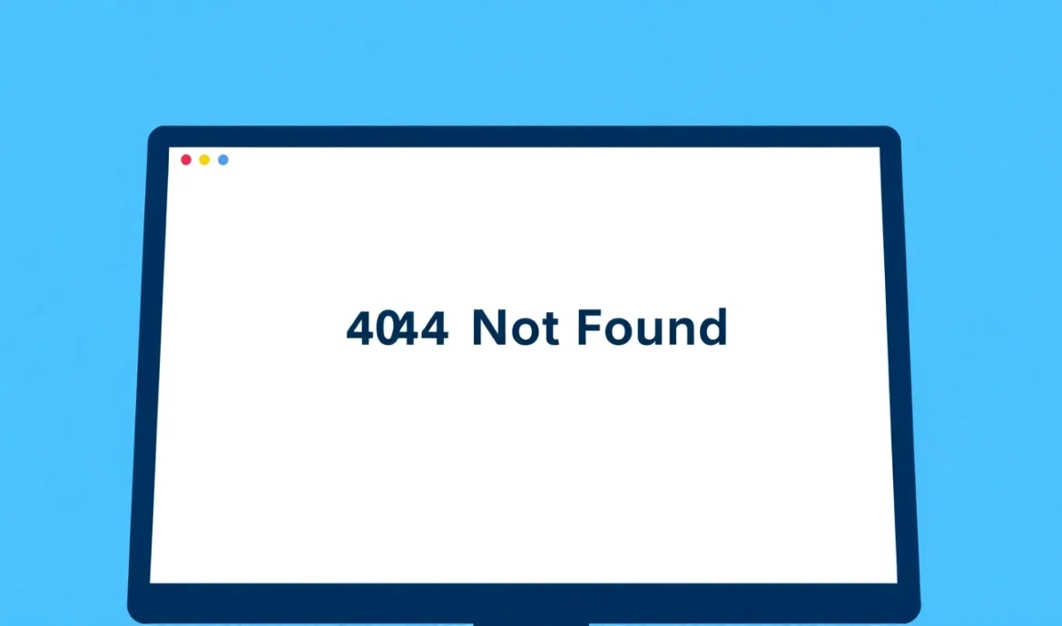 Handle the line下載電腦版 error gracefully with an engaging '404 Not Found' visual on a computer screen.