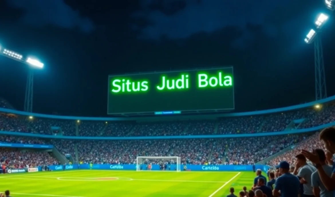 Engage in thrilling situs judi bola experiences with Bolabosku under stadium lights.