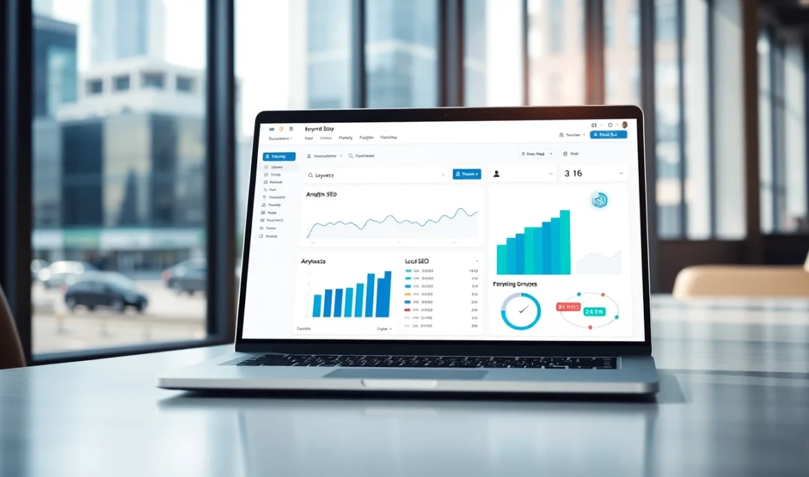 Boost traffic with effective edmonton seo strategies displayed on a modern laptop