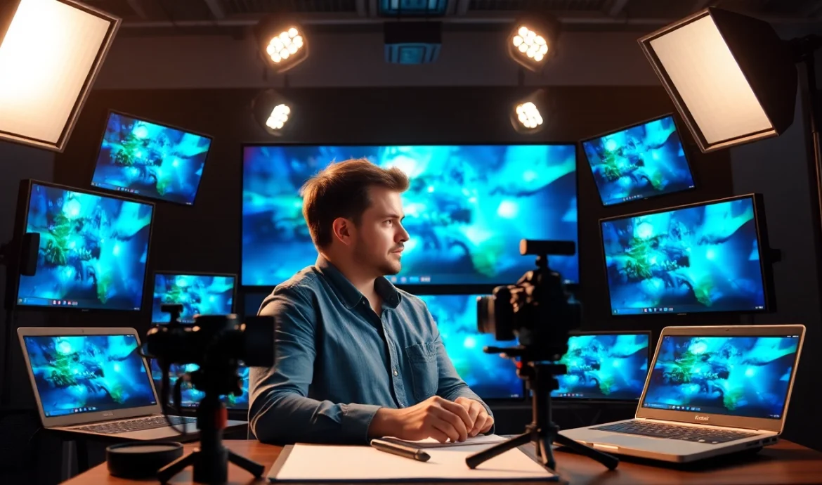 Engaging professional crafting unique KlingAI Prompts for dynamic video creation.