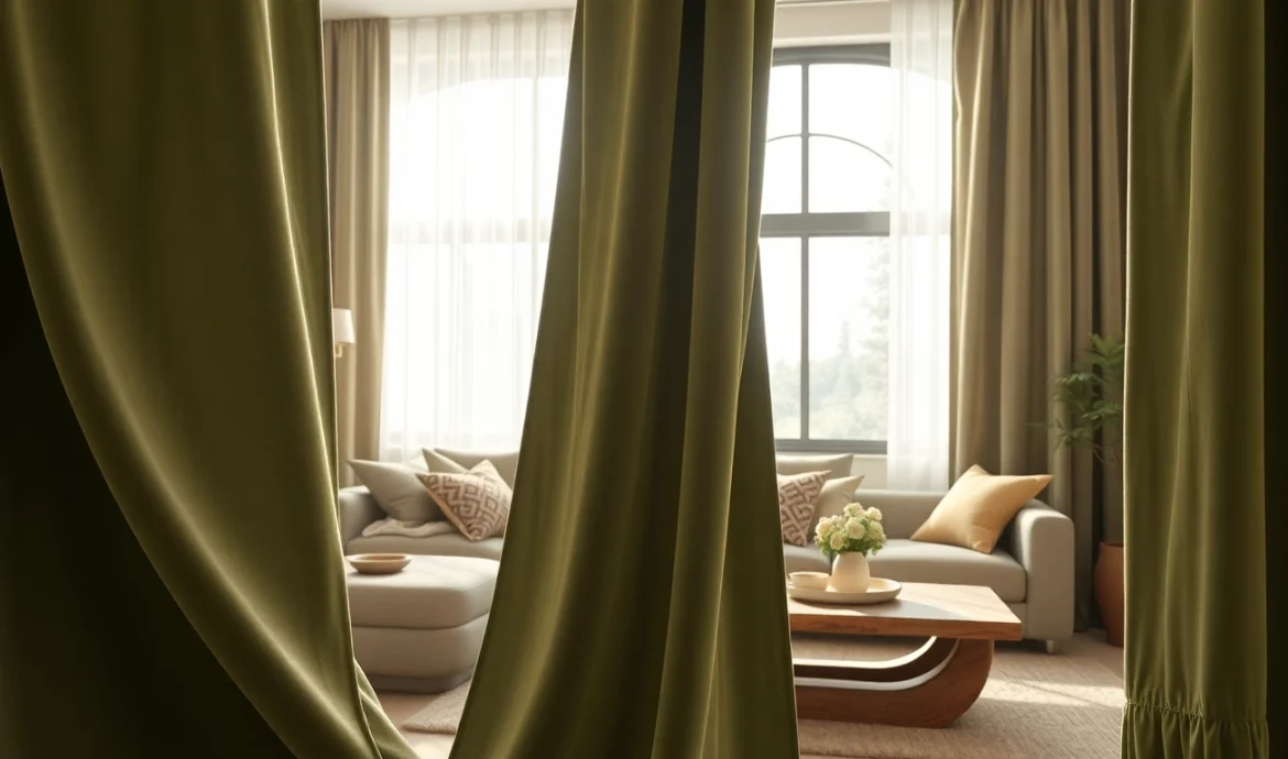 Transformeer jouw interieur met luxe Velours gordijnen die een warme uitstraling geven.