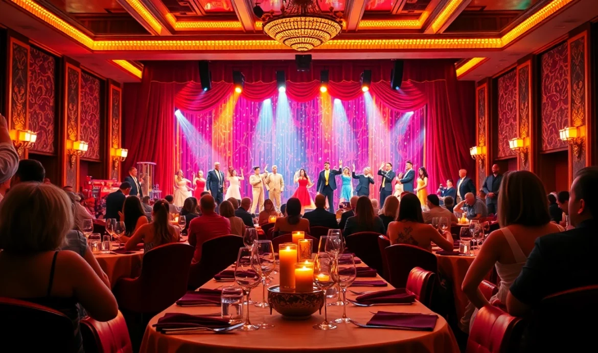 Enjoy an enchanting dinner theatre las vegas experience with live performances and gourmet cuisine.